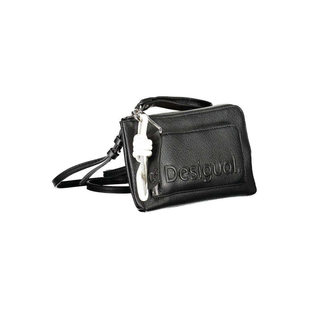 Desigual Black Polyethylene Handbag Desigual