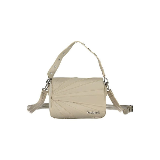 Desigual Beige Polyethylene Handbag Desigual