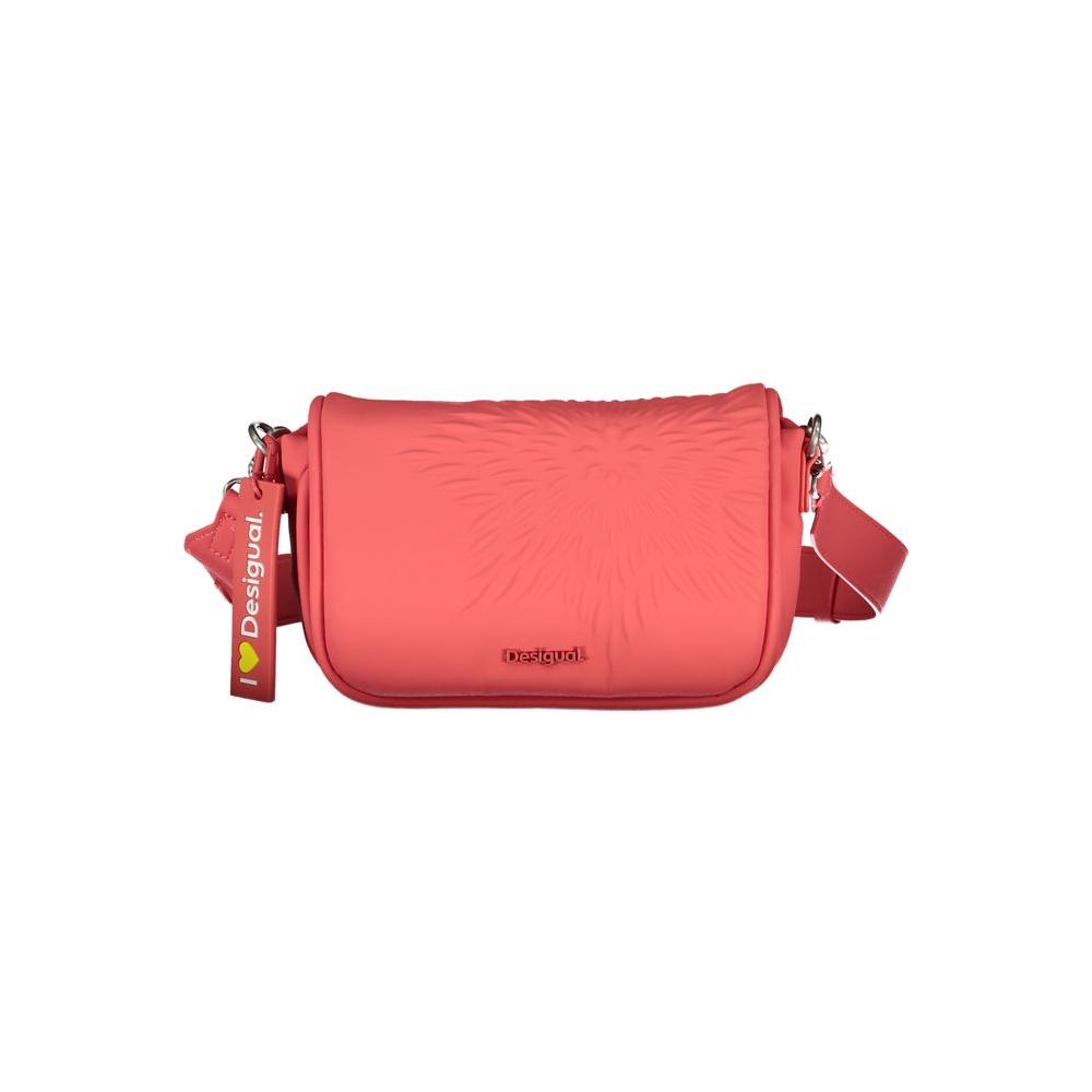 Desigual Red Polyethylene Handbag Desigual