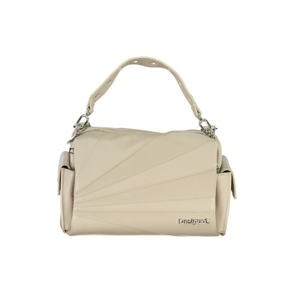 Desigual Beige Polyethylene Handbag Desigual