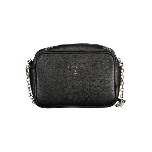 Patrizia Pepe Black Leather Handbag Patrizia Pepe