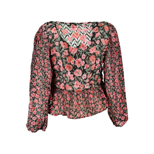 Desigual Pink Polyester Sweater Desigual