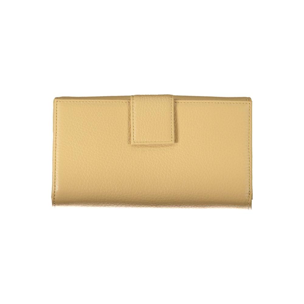 Coccinelle Beige Leather Wallet Coccinelle