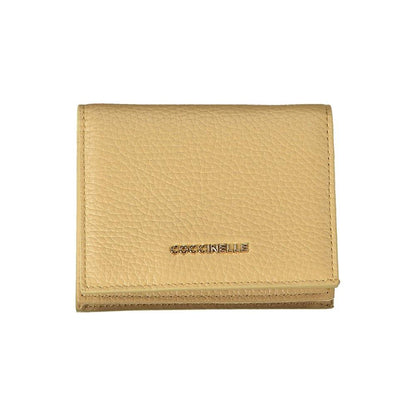 Coccinelle Beige Leather Wallet Coccinelle