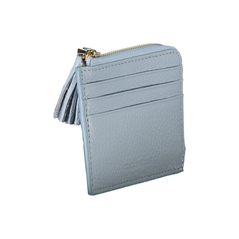 Coccinelle Light Blue Leather Wallet Coccinelle