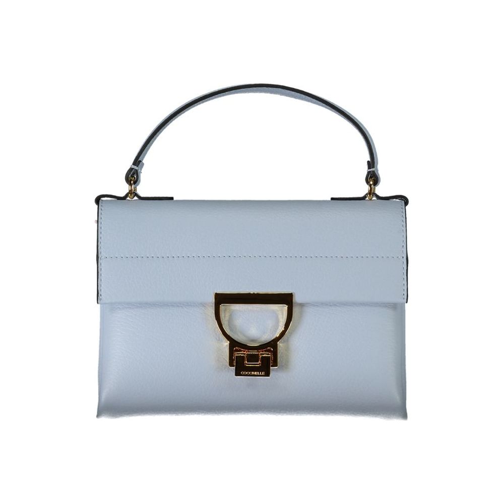 Coccinelle Light Blue Leather Handbag Coccinelle