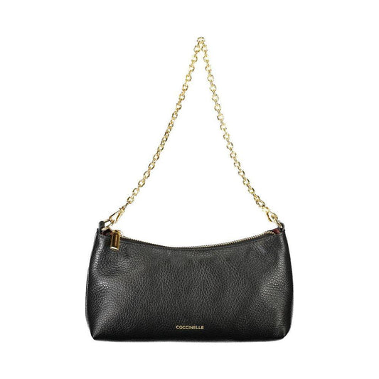 Coccinelle Black Leather Handbag