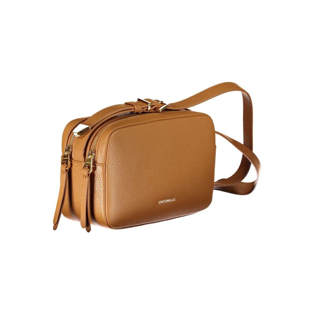 Coccinelle Brown Leather Handbag Coccinelle