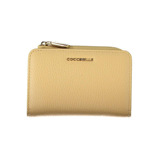 Coccinelle Beige Leather Wallet Coccinelle