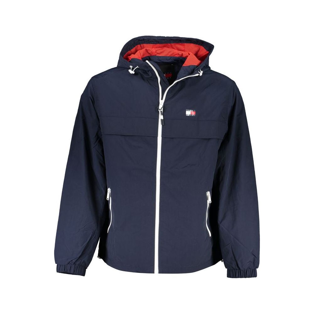 Tommy Hilfiger Blue Polyamide Jacket Tommy Hilfiger