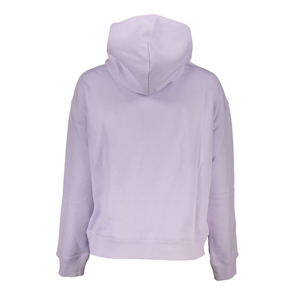 Tommy Hilfiger Purple Cotton Sweater Tommy Hilfiger