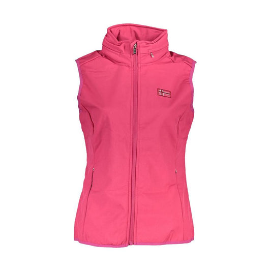 Scuola Nautica Pink Polyester Jackets & Coat Scuola Nautica