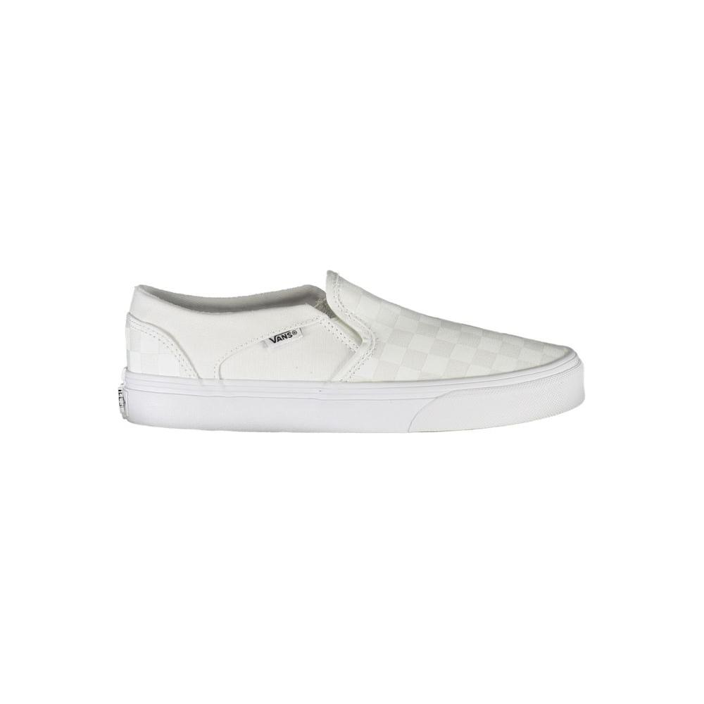 Vans White Polyester Sneaker