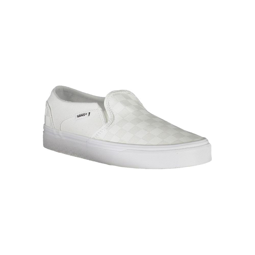 Vans White Polyester Sneaker