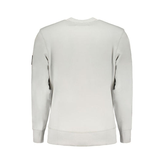 Calvin Klein Gray Cotton Sweater Calvin Klein