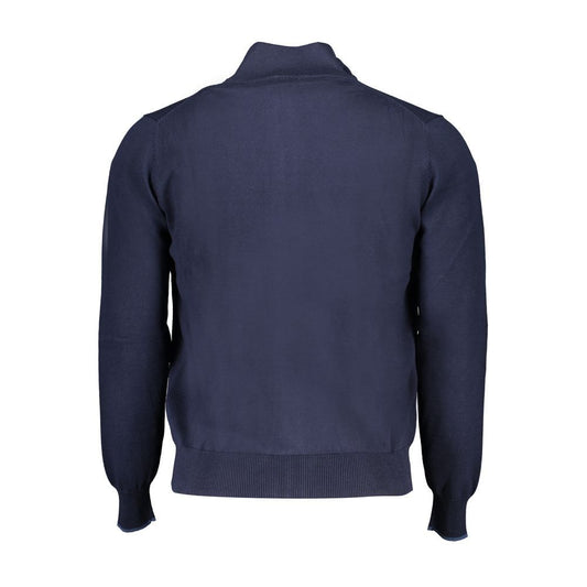 North Sails Blue Cotton Sweater North Sails Dark Slate Gray