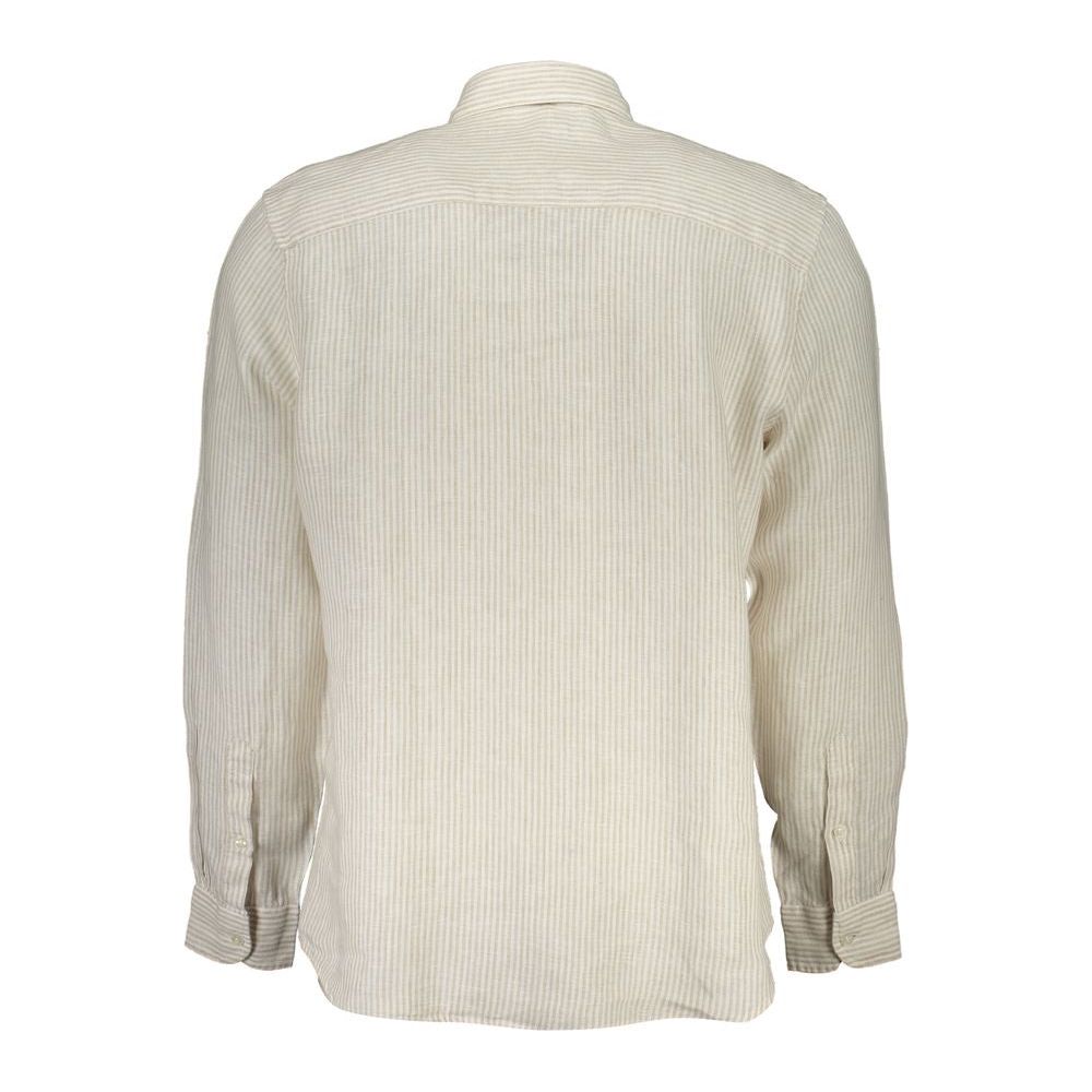 North Sails Beige Linen Shirt North Sails