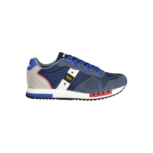 Blauer Blue Polyester Sneaker Blauer