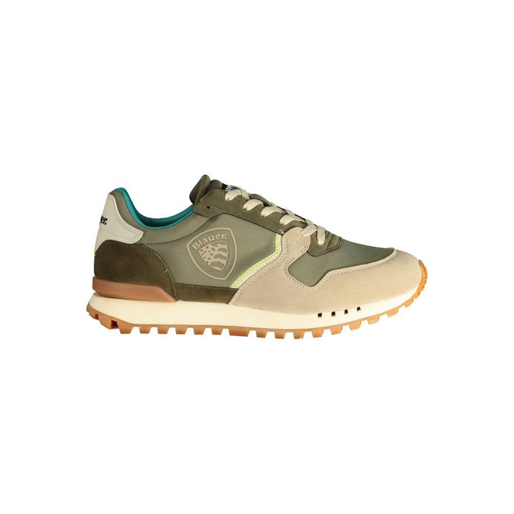 Blauer Green Polyester Sneaker Blauer