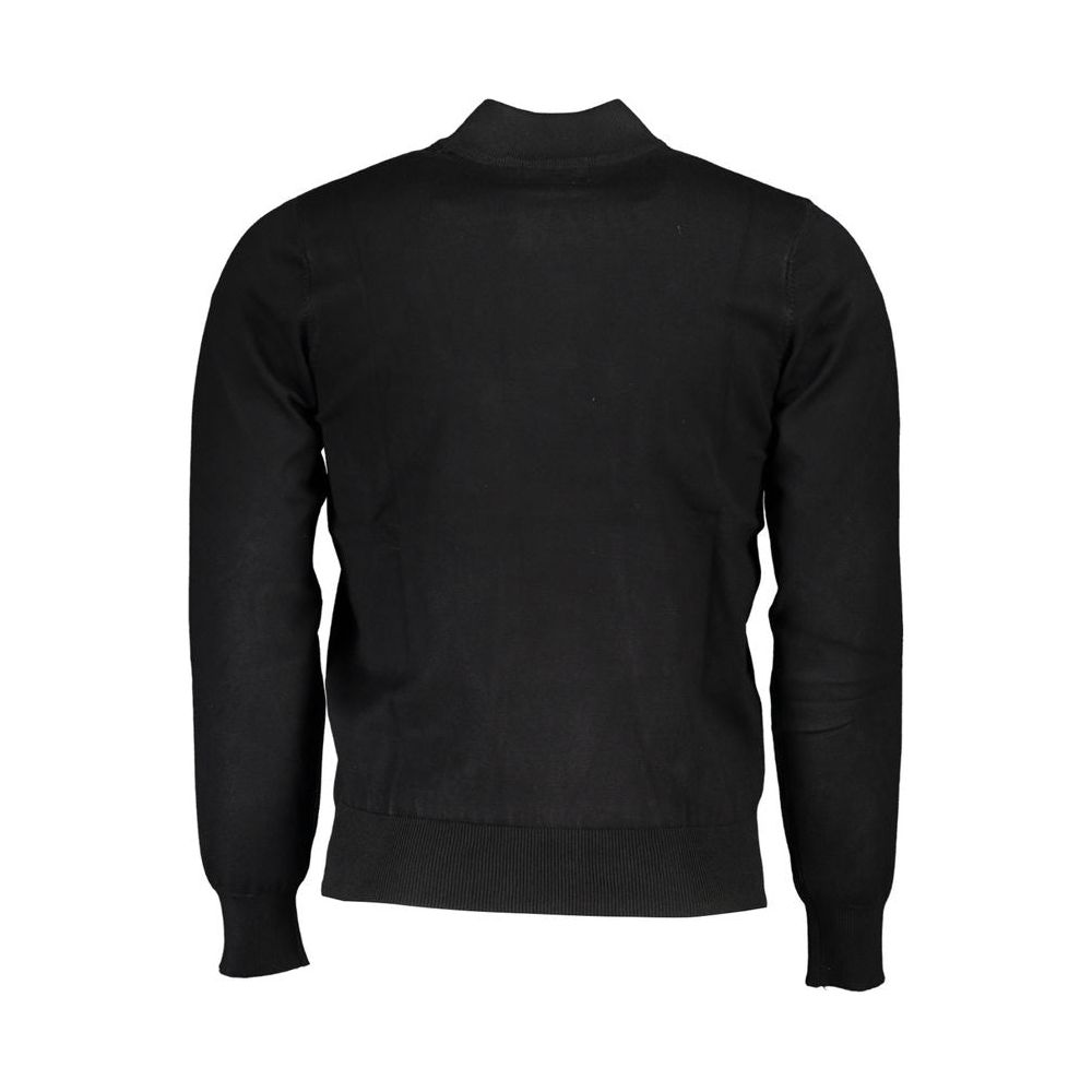 U.S. Grand Polo Black Nylon Sweater U.S. Grand Polo