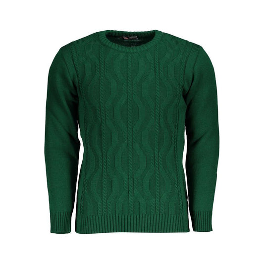 U.S. Grand Polo Green Fabric Sweater U.S. Grand Polo