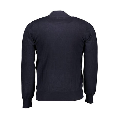 U.S. Grand Polo Blue Nylon Sweater U.S. Grand Polo