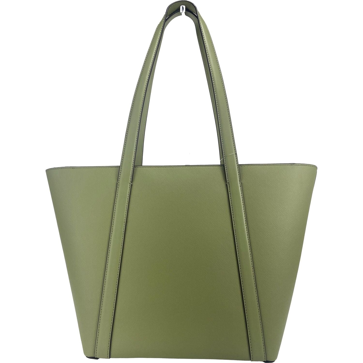 Michael Kors Large Pratt Shoulder Zip Tote Bag Light Sage