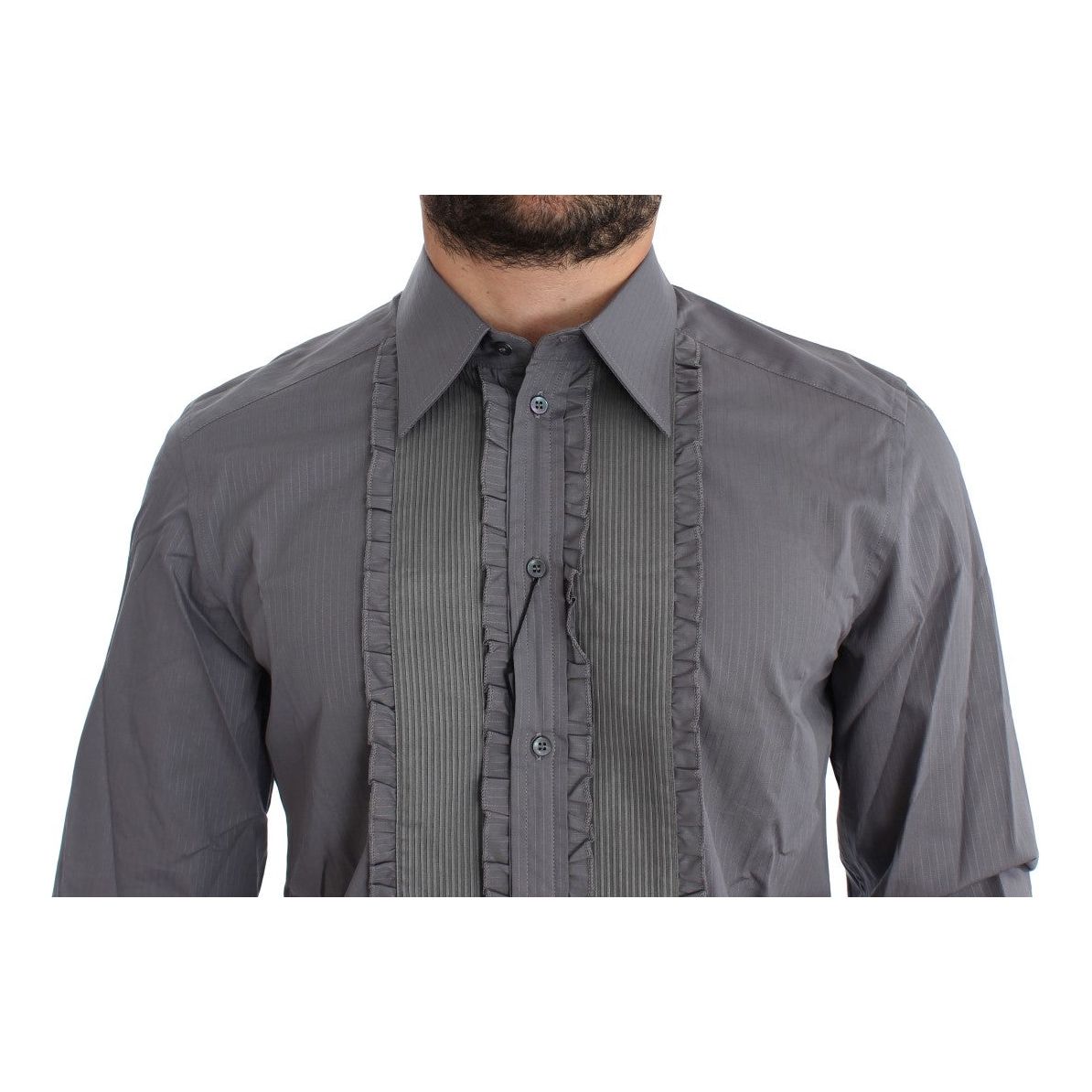 Dolce & Gabbana Elegant Slim Fit Cotton Dress Shirt Dolce & Gabbana