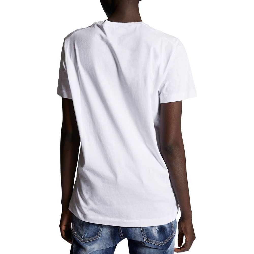 Dsquared² Elevated Casual Cotton Tee with Signature Appeal Dsquared²