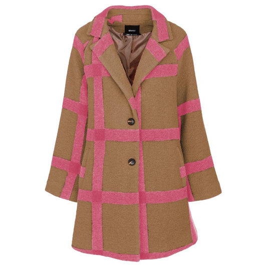 Imperfect Chic Wool Blend Autumn Coat Imperfect