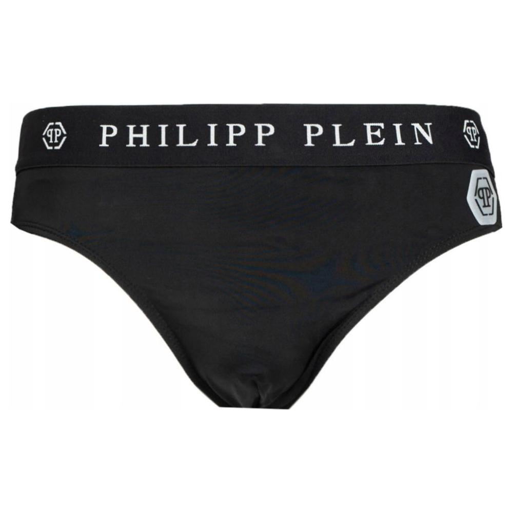 Philipp Plein Black Polyamide Men's Swimwear Philipp Plein