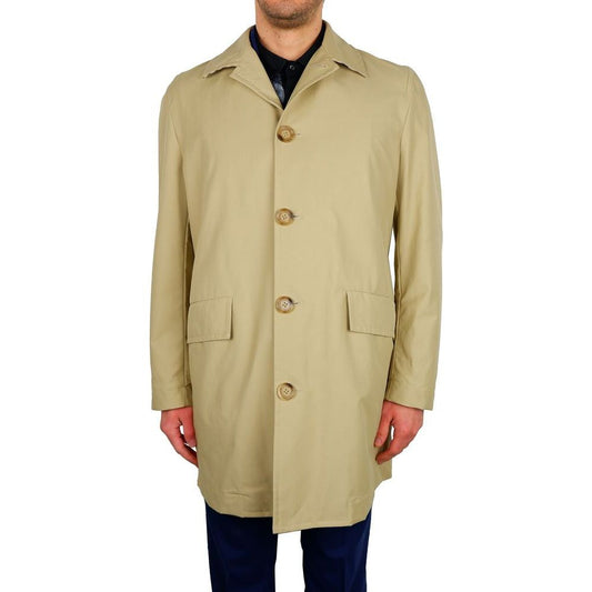 Aquascutum Classic Beige Trench Coat - Timeless Elegance Aquascutum