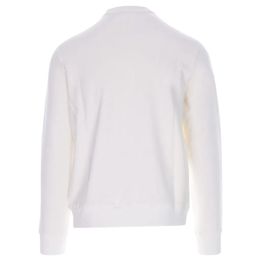 Jacob Cohen White Cotton Men Sweater Jacob Cohen