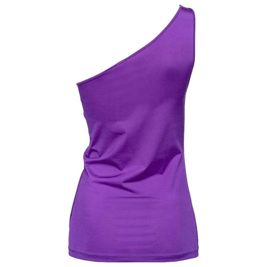 PINKO Purple Nylon Tops & T-Shirt PINKO