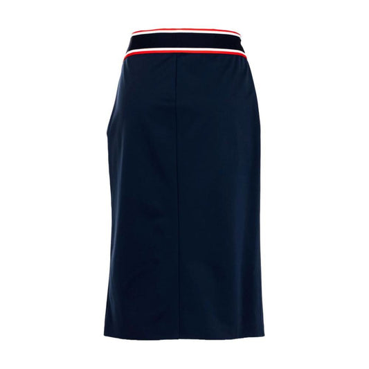 PINKO Blue Viscose Skirt PINKO