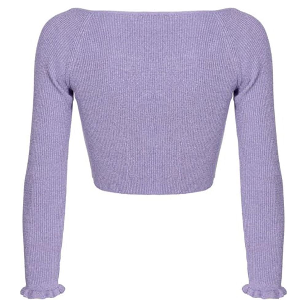 PINKO Purple Viscose Sweater PINKO