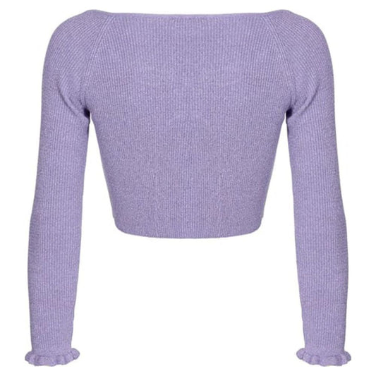 PINKO Purple Viscose Sweater PINKO