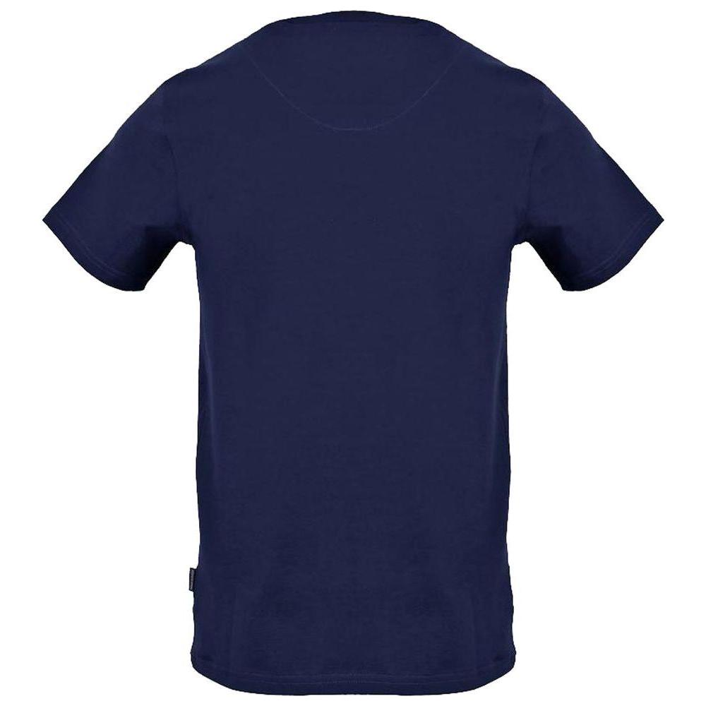 Aquascutum Blue Cotton T-Shirt Aquascutum