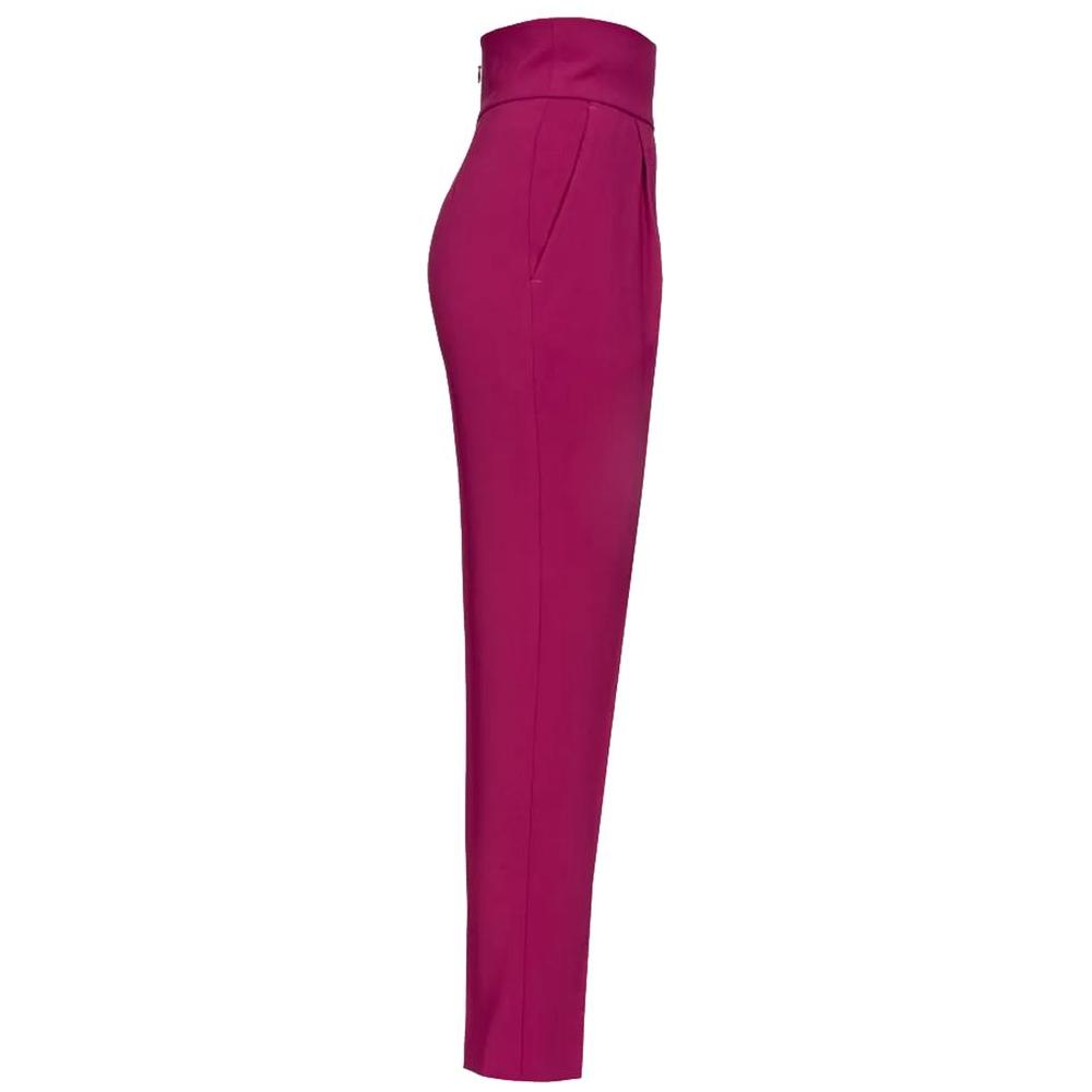 PINKO Purple Polyester Jeans & Pant PINKO