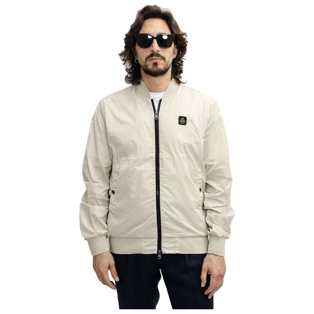 Refrigiwear Beige Nylon Jacket Refrigiwear