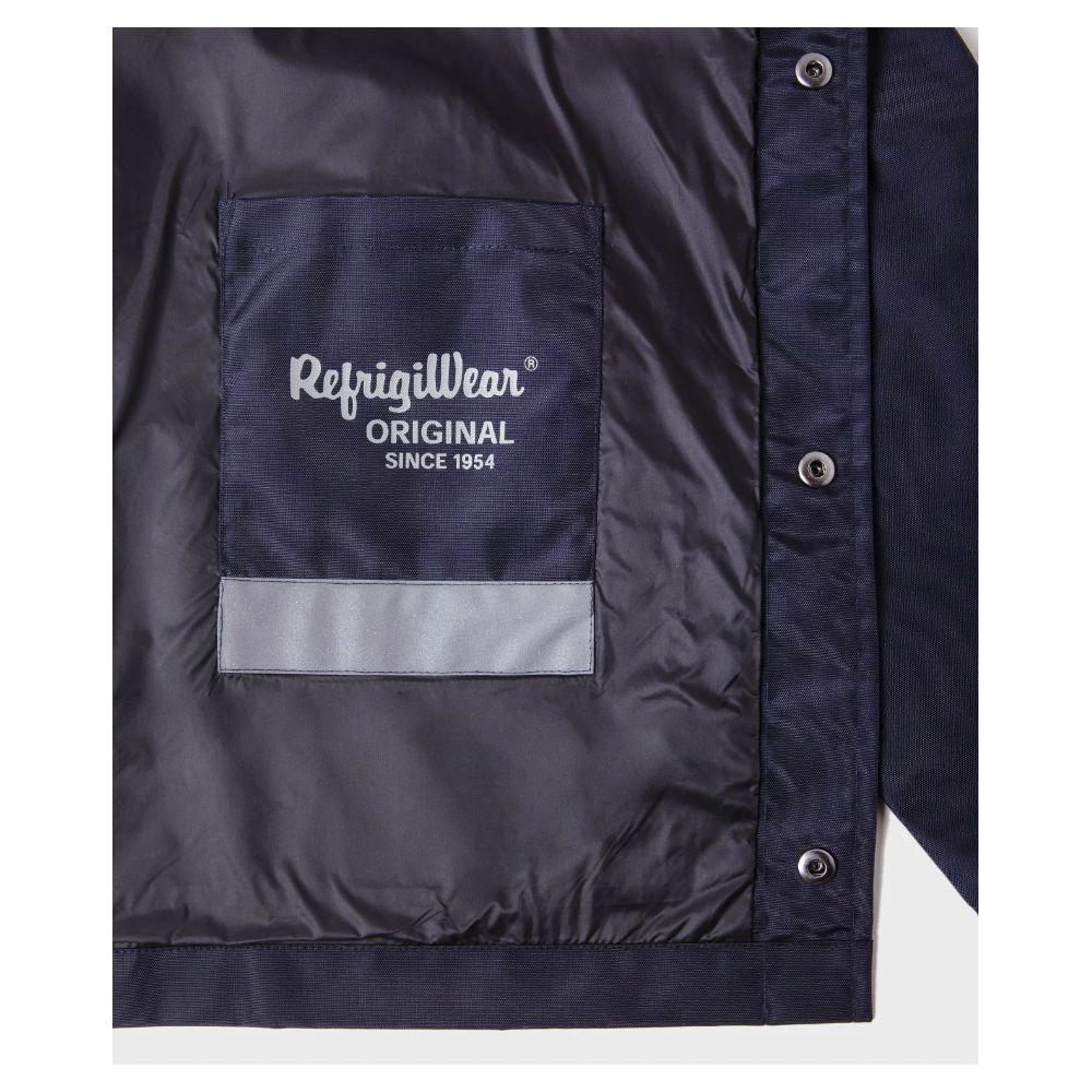 Refrigiwear Blue Polyamide Jacket Refrigiwear