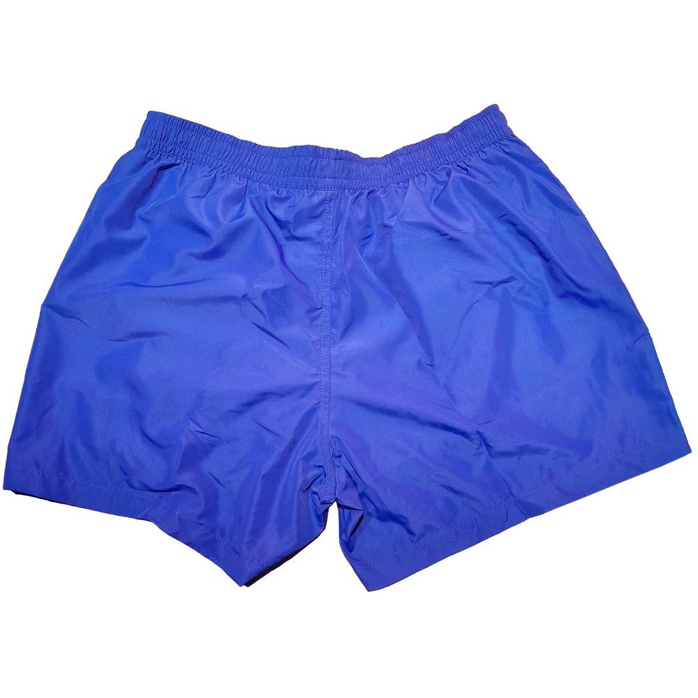 La Martina Blue Polyester Men's Swim Trunk La Martina