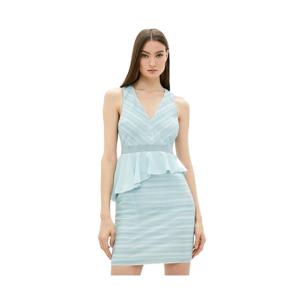 Patrizia Pepe Sleeveless Crepe Ruffle Dress Patrizia Pepe