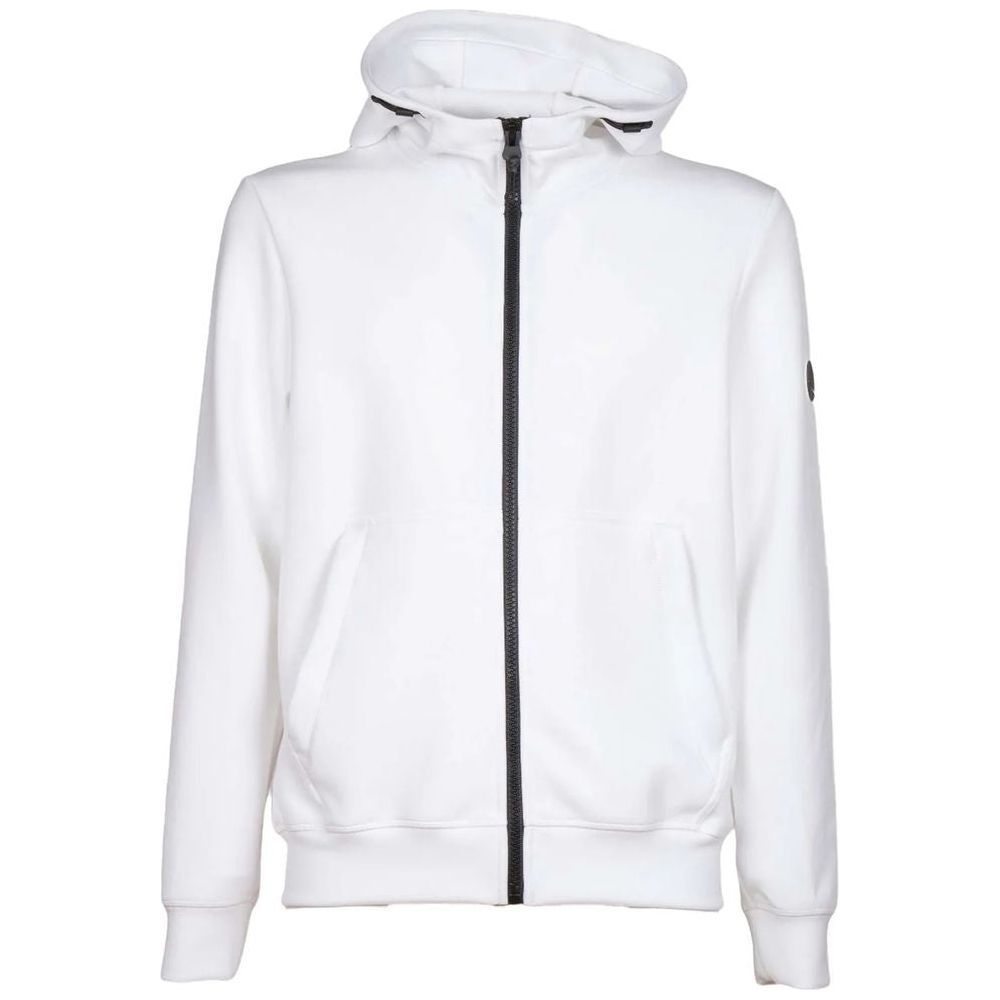 People Of Shibuya Elegant White Tech Fabric Hoodie People Of Shibuya