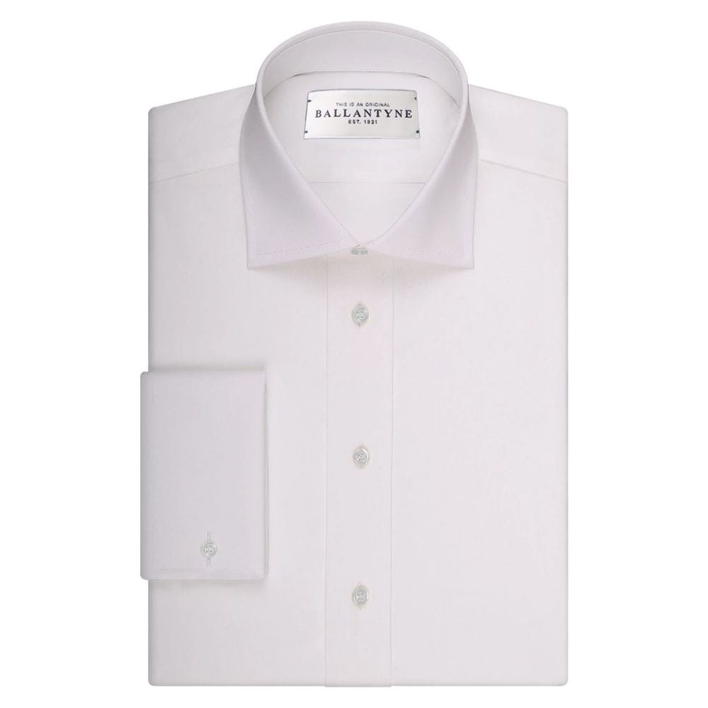 Ballantyne White Cotton Men's Shirt Ballantyne