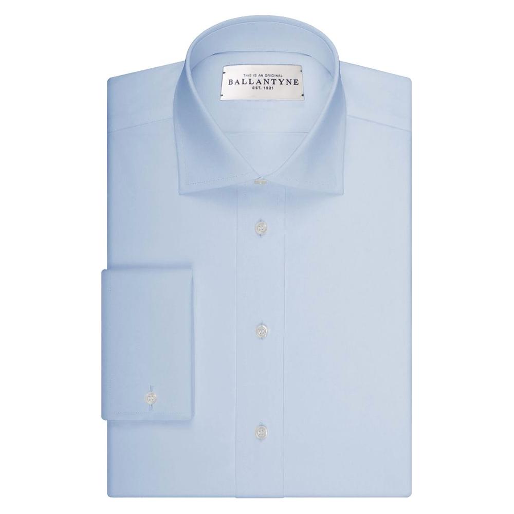 Ballantyne Elegant Light Blue Cotton Men's Shirt Ballantyne