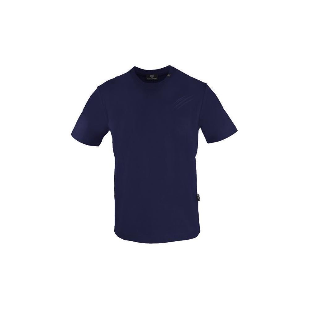 Plein Sport Blue Cotton Men's T-Shirt Plein Sport