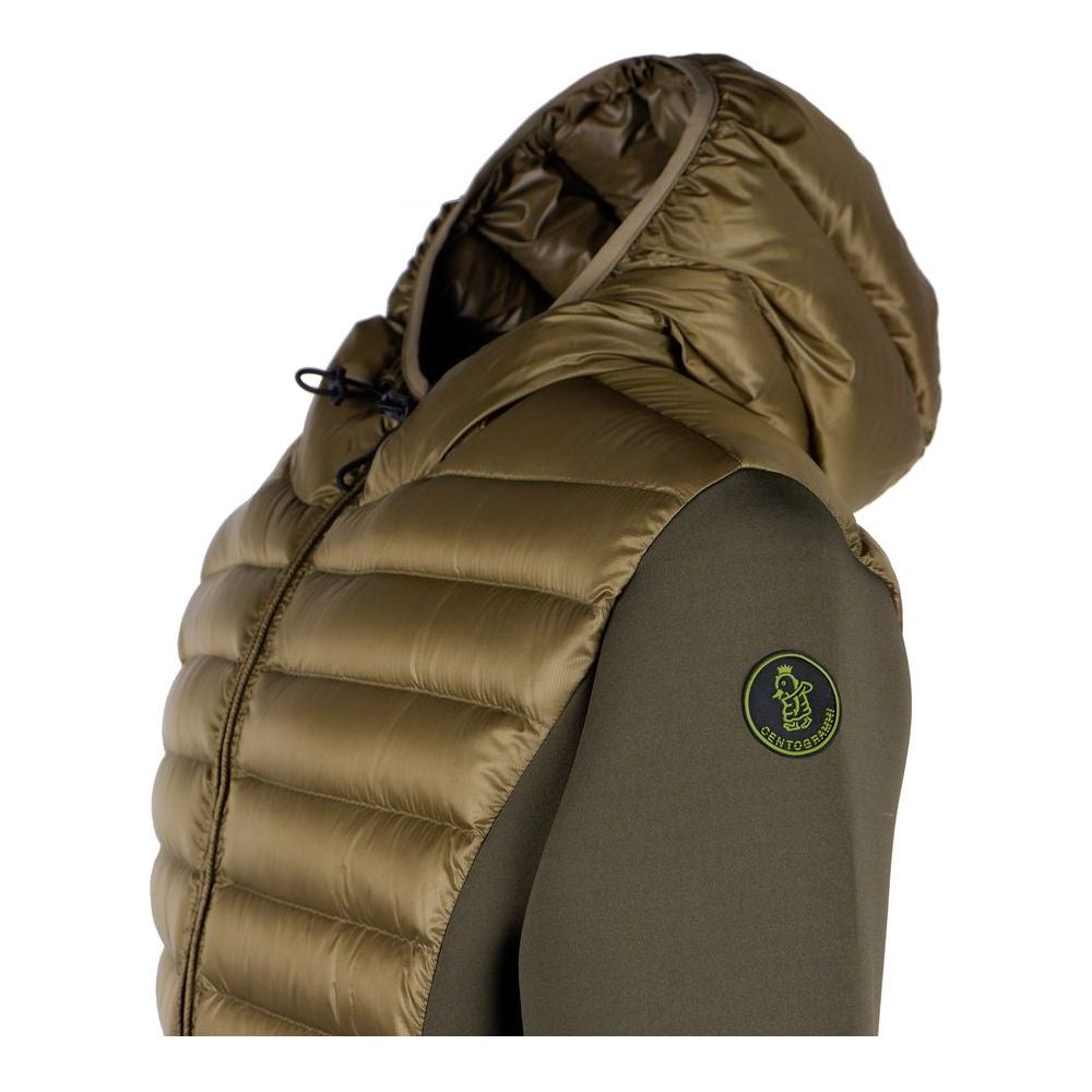 Centogrammi Sleek Nylon Down Jacket - Duck-Padded Warmth Centogrammi