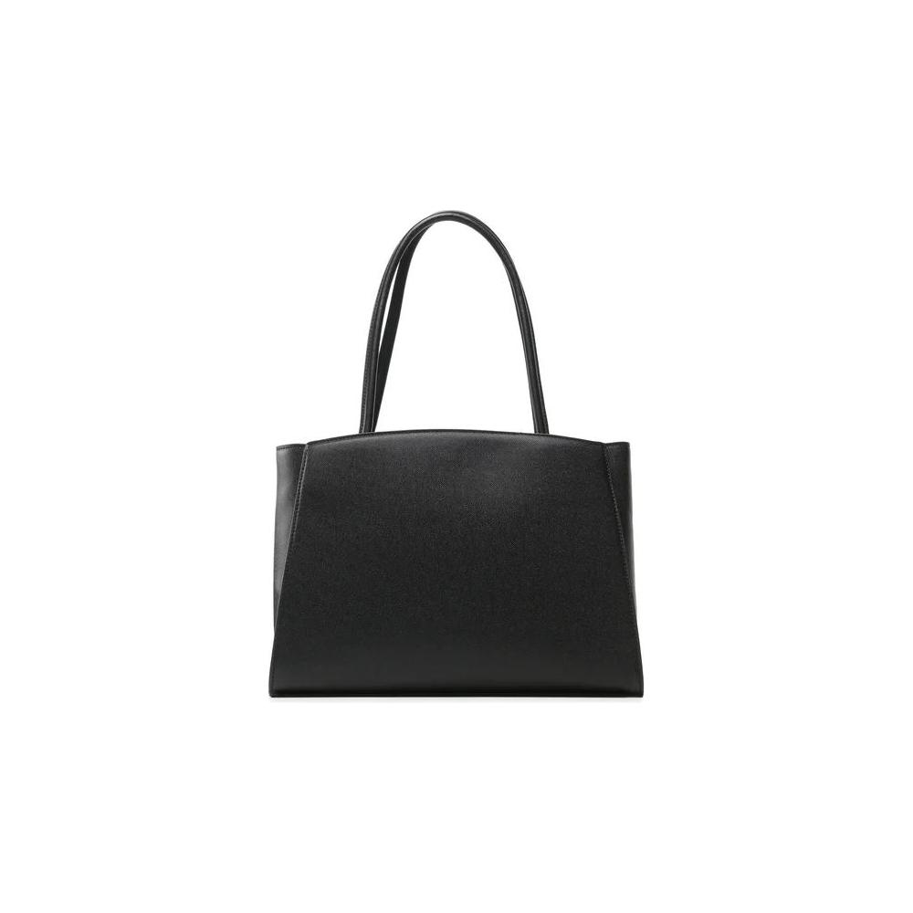 Plein Sport Chic Ebony Tote with Silver Logo Accent Plein Sport