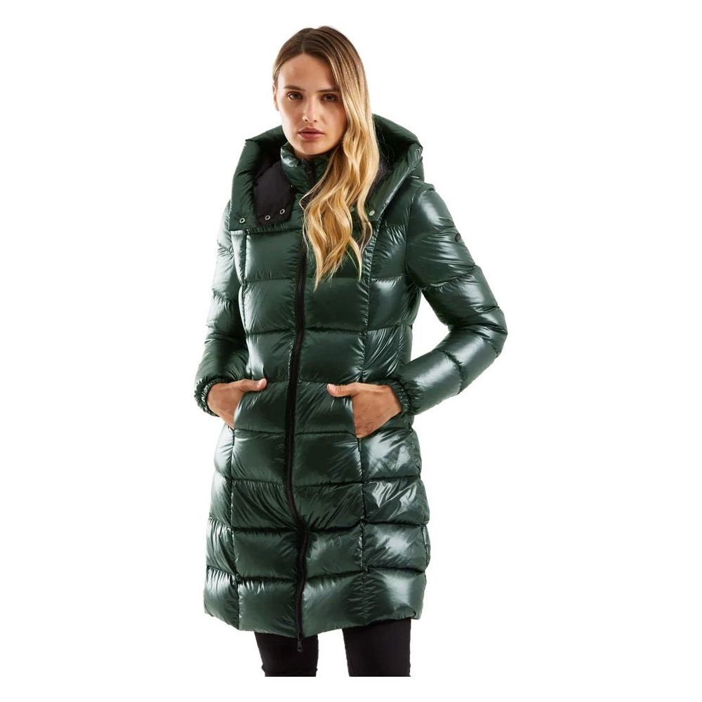 Refrigiwear Elegant Long Women's Down Jacket Refrigiwear